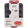 Secret de Gourmet - Moule 9 tartelettes en silicone silitop Taupe