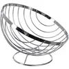 SG - Corbeille en acier chromé oblik 26,5cm - 5five