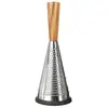 Paris Prix Râpe inox cylindrique Black Menu - H. 25 cm