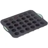 5five - moule 30 cannelés silicone "silitop" gris vert