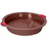 Paris Prix 5five - moule à manqué silicone 24cm "silitop" noir rouge