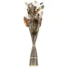 Atmosphera - Fagot de fleurs séchées gris naturel H100 H, 100 cm Recta...