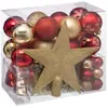 Kit de sapin "Soir de Noël" 44 pièces rouge/or Feeric lights & christmas