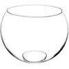 Vase boule - verre - H23 - 5 cm - Transparent - Atmosphera createur d'interieur