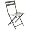 HESPERIDE Chaise de jardin pliante Greensboro tonka en acier traité époxy - Hespéride