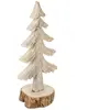 Décoration Bois Sapin sur Bûche - Atmosphera createur dinterieur