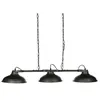 ATMOSPHERA Suspension 3 abat-jours industriel en métal