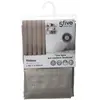 AC-DECO Rideau de douche 180x200cm modern color taupe - 5five