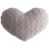 Paris Prix Coussin coeur bouclette rose 28x36cm Atmosphera Créateur D'intérieur