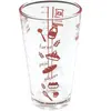 Lily cook KP5269 Verre doseur, Rouge/Bleu/Noir, 8,8 x 8,8 x 14,7 cm