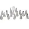 LILY COOK 16 douilles à pâtisserie inox adaptateur dressage - KP5426