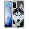 Coque pour Samsung Galaxy S21 FE - Loup Husky Origami
