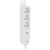 Multiprise Iota 3x16A + USB A+C avec interrupteur - Zenitech