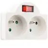 ZENITECH BIPLITE 16A + interrupteur façade Blanc