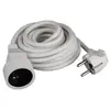 Rallonge électrique ZENITECH 1m90 3x1mm² - Blanc