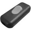 WEEKEND ZENITECH Interrupteur unipolaire luminescent - Noir en