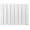 Radiateur électrique chaleur douce BILBAO 3 horizontal blanc 1000W - T...