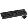 DACOMEX - Ensemble clavier et souris - USB - AZERTY - Français - noir