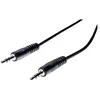 EXC Tecline Câble audio, 3,5 mm stéréo jack/pc, 3.0 m 3,5 mm stéréo ja...
