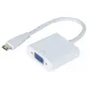 Tecline Adaptateur mini-HDMI C mâle vers VGA femelle Pour utiliser un ...