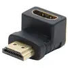 Dexlan Adaptateur hdmi or m/f coude 90°