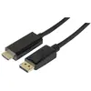 Câble vidéo/audio - - DisplayPort 1.2 vers HDMI 1.4 - Ultra HD - Noir