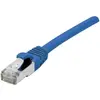 Générique Cat6 RJ45 Patch cable F/UTP PVC ecofriendly blue - 0.15m (F/...