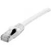 Inconnu Cordon patch rj45 f utp cat 6 lsoh snagless blanc - 25 m