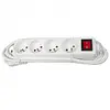 Multiprise électrique 4 prises Blanc - 1,5 m