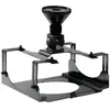 Support plafond pour vidéoprojecteur LCD et DLP - Marque - Modèle - Pivotement horizontal et vertical - Noir