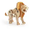 GRAINE CREATIVE Maquette 3D Mécanique en bois - Lion - Modélisme - 48 pièces - Blanc