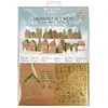 Graine Creative GC Adventhuisjes Vouwen Set