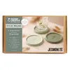 GC Jesmonite DIY Kit 3 Onderzetters met Bladeren Motief