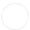 Armature abat-jour cercle Rilsan Diamètre 30 cm blanc