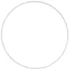 Armature abat-jour cercle Rilsan Diamètre 45 cm blanc