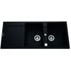 EWI Evier cuisine à encastrer 2 bacs + 1 égouttoir Tamaris - Granit - ...
