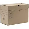 Merkloos / Sans marque Transfer archiefdoos formaat A4 rug van 20 cm bruin