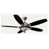 Eurem Ventilateur de Plafond MILORD 132 cm Noir/Blanc
