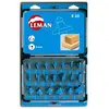 Leman Coffret de 20 mèches de défonceuse HM Q. 8 mm - 428.700.20 - Leman