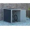 Abri à vélo - VENTE-UNIQUE - NIKI - Acier galvanisé - Double porte bat...