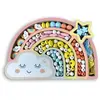Coffret Arc en Ciel Perles Bois SYCOMORE - Créez de Magnifiques Bijoux