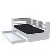 Lit enfant contemporain blanc laqué - WEBER INDUSTRIES - ROLLER - Avec...