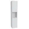 LEQUAIDESAFFAIRES Colonne 2 portes + 1 niche / Blanc