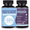 Manhaé Cap Expert Chute de cheveux Kératine, Levure de bière 2x60 gumm...
