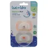 Luc & Léa 2 Sucettes Anatomiques Téterelle Extra-Fine 0-6 Mois - Modèl...