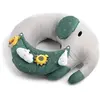 MAÏKA Coussin d'activités éléphant, polyester, avec tablette amovible ...