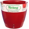 RIVIERA Pot rond Eva New en plastique - Ø 31 cm - 14,5 L - Rouge