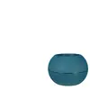 Riss Bac à fleurs rond RIVIERA GRANIT BOULE - Plastique - Diamètre 40 cm - Bleu