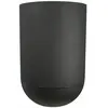 RIVIERA Plante Pot Riss Black Ø 50 cm Circulaire en plastique