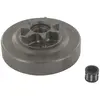 Pignon étoile 3/8 lp - 7 dents adaptable pour tronçonneuse DOLMAR modè...